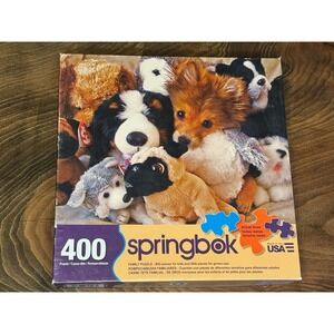 Springbok Playtime Puppies 400 Piece Family Puzzle